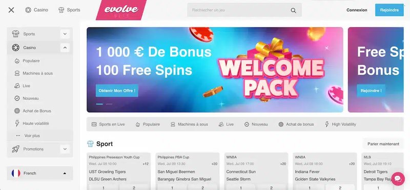 Evolve casino france à France Evolve casino france à France